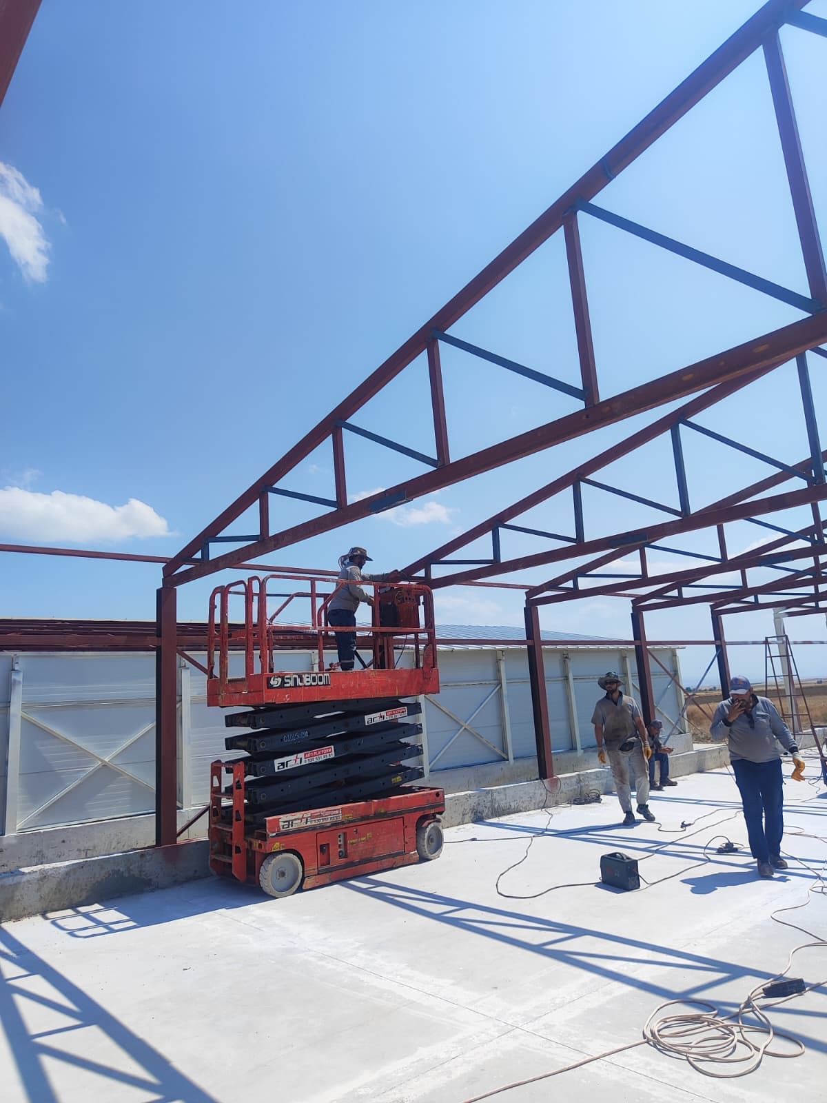 Bilecik Platform ve Manlift Kiralama saha çalışması